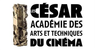 C&#233;sar Award for Best Film (All Nominees From 1976 to 2018)