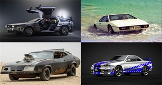 Top 50: Most Memorable Movie Cars