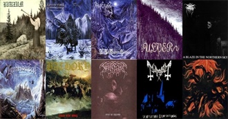 Rate Your Music: Diverse Black Metal Chart, One Album Per Artist