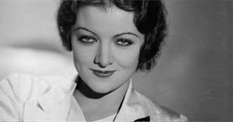 Myrna Loy Movieography