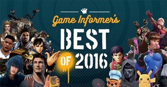 Gameinformer&#39;s 50 Best Games of 2016