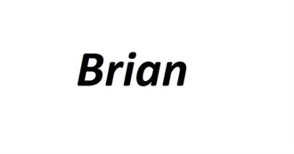 10 Well Known People Named Brian