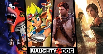 Naughty Dog Video Games