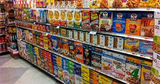 Some of Bojan&#39;s Favorite Cereals