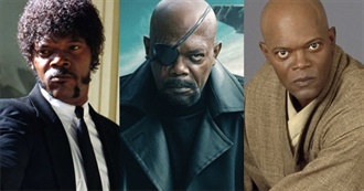 Samuel L. Jackson Filmography (As of August 2021)