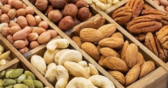 Nutty Foods and Drinks From A-Z