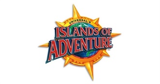 Universal&#39;s Islands of Adventure - Rides and Attractions