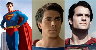 Filmography of Every Superman Actor