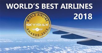 Top 100 Airlines of the World 2018 by Skytrax