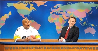 SNL Weekend Update Hosts Through the Years