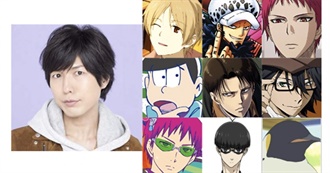 A List of Characters Voiced by Kamiya Hiroshi