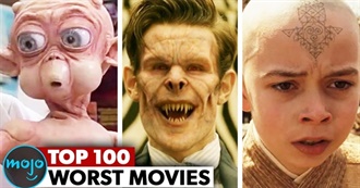 Watchmojo.com Top 100 WORST Movies of All Time - 2023 Edition