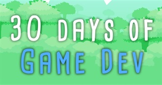 30 Days of Gamedev [Beginner]