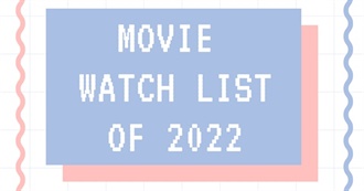 2022 Movie Watch List