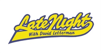 David Letterman Show Memories