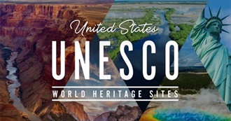 UNESCO World Heritage Sites &amp; Tentative Sites in USA