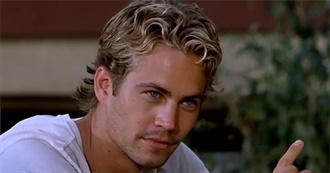 Paul Walker Movies I&#39;ve Seen