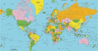 All of the Countries I&#39;ve Been To