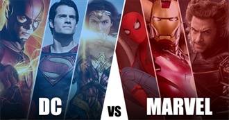 Marvel &amp; DC Movies - A Complete List So Far...