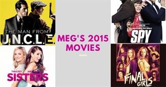 Meg&#39;s 2015 Movies