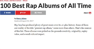 100 Best Rap Albums of All Time