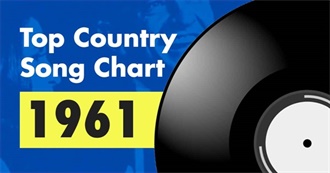 Top 100 Country Songs of 1961