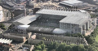 Football Stadiums Where Newcastle United Have Played - And One Where They Haven&#39;t