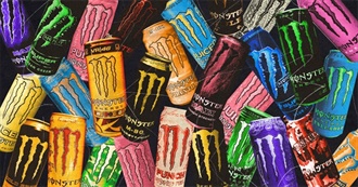 Monster Energy Cans List