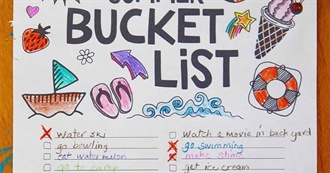 RKB&#39;s Ultimate Life Experiences and Bucket List