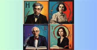 The Bibliophile&#39;s Alphabet Quartet of Authors