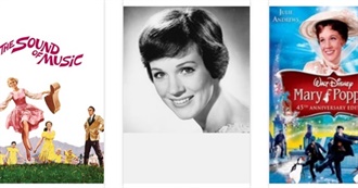 Julie Andrews Movies Seen by SW