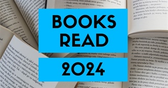 Books Read - 2024 (By MF)