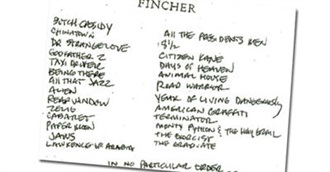 David Fincher&#39;s 26 Favourite Films