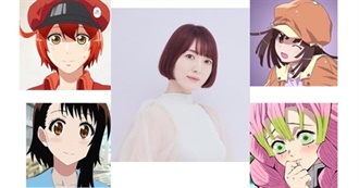 A List of Characters Voiced by Hanazawa Kana