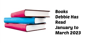 Books Debbie Has Read January to March 2023