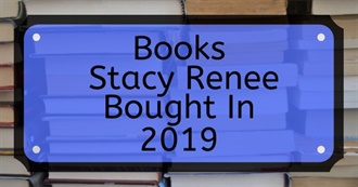 Books SR Bought in 2019