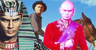 Yul Brynner Movieography