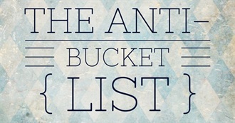 The Anti Bucket List