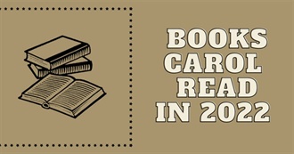 Books Carol Read in 2022