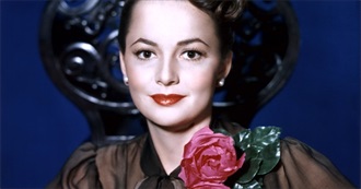 501 Greatest Movie Stars and Their Most Important Films - Olivia De Havilland