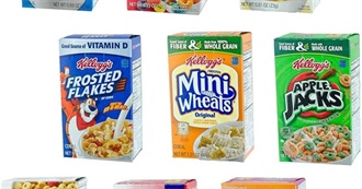 Popular Breakfast Cereals