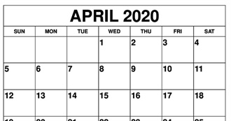 Movies Watched in April 2020