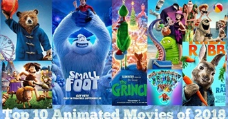 2018 Animated Movies