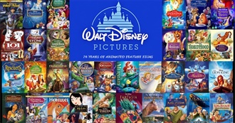 Disney Movies I&#39;ve Seen: Updated