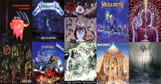 Rate Your Music: Diverse Metal Chart Part 1, One Album Per Artist