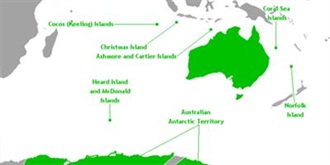 Complete States and Territories of Australia