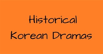 Historical Korean Dramas (Μεταφρασμένα Στα Ελληνικά)