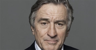 Robert De Niro - Filmography 1968-2018