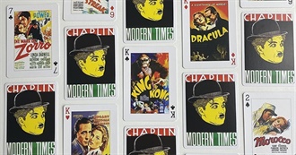 Movie Posters as Playing Cards