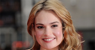 Lily James Filmography